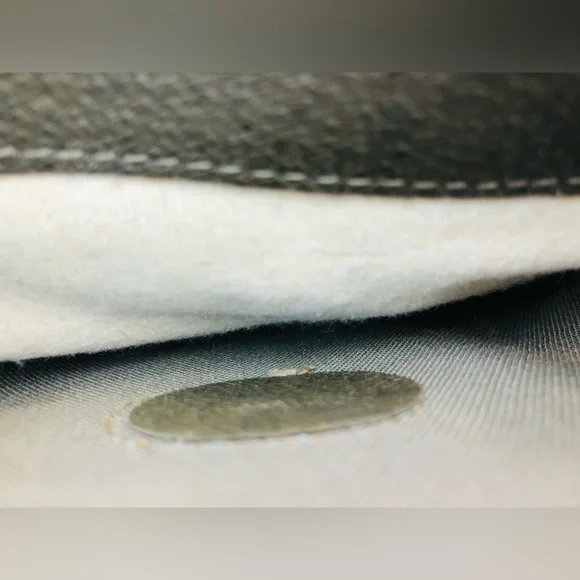 Vintage ✨ Gucci GG Monogram Coated Canvas Leather Crossbody Authenticated COA - Picture 10 of 16